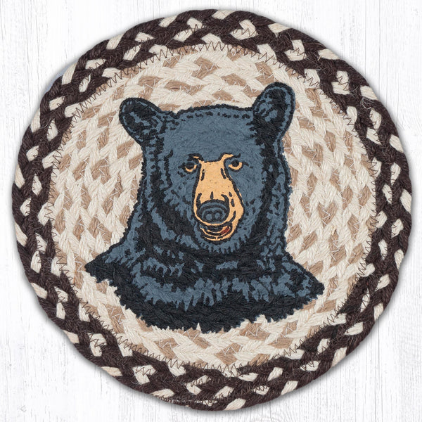 MSPR-130 Bear Printed Round Trivet 10"x10"