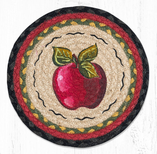MSPR-238 Apple Printed Round Trivet 10"x10"