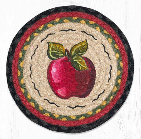 MSPR-238 Apple Printed Round Trivet 10"x10"