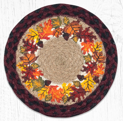 MSPR-395 Autumn Printed Round Trivet 10"x10"