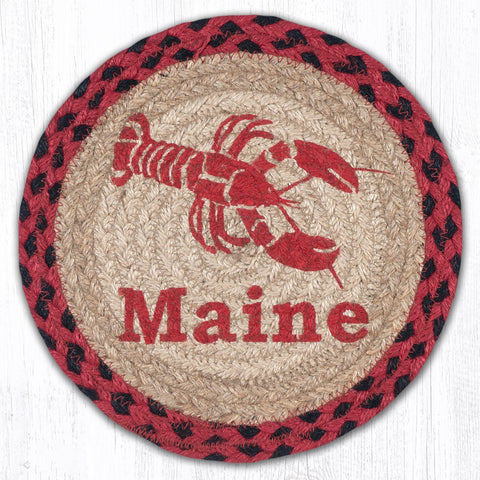 MSPR-396 Lobster Maine Printed Round Trivet 10"x10"