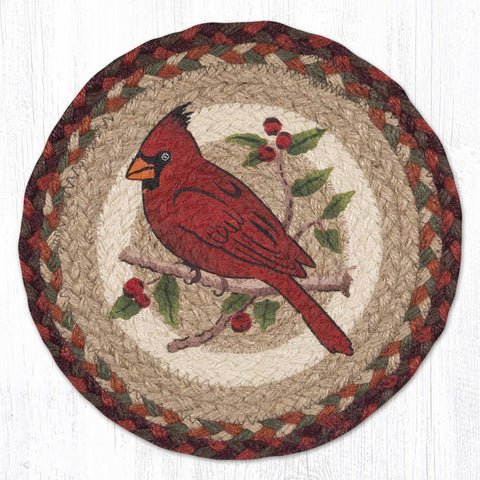 MSPR-417 Cardinal Printed Round Trivet 10"x10"