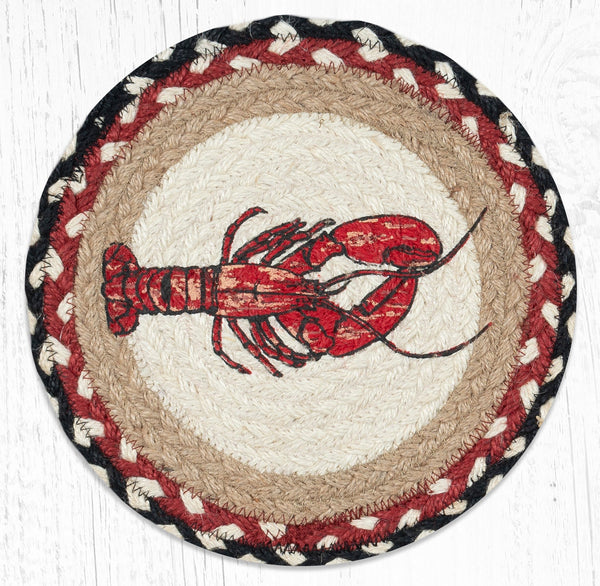 MSPR-430 Fresh Lobster Printed Round Trivet 10"x10"
