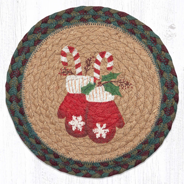 MSPR-508 Mittens Printed Round Trivet 10"x10"