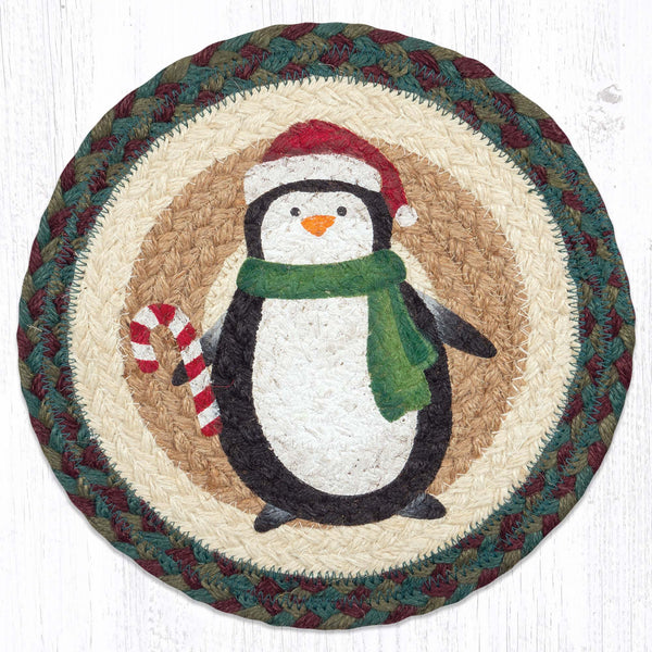 MSPR-508 Penguin Printed Round Trivet 10"x10"