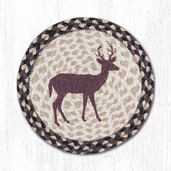MSPR-518 Little Buck Printed Round Trivet 10"x10"