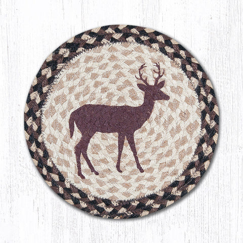 MSPR-518 Little Buck Printed Round Trivet 10"x10"