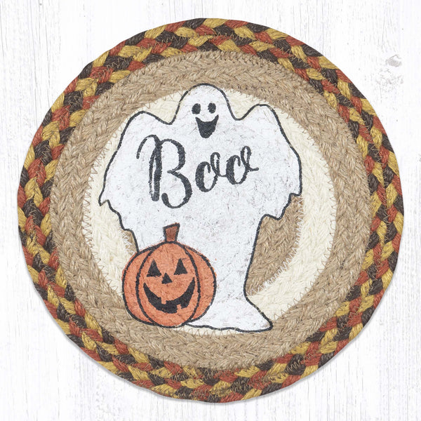 MSPR-655 Ghost Printed Round Trivet 10"x10"