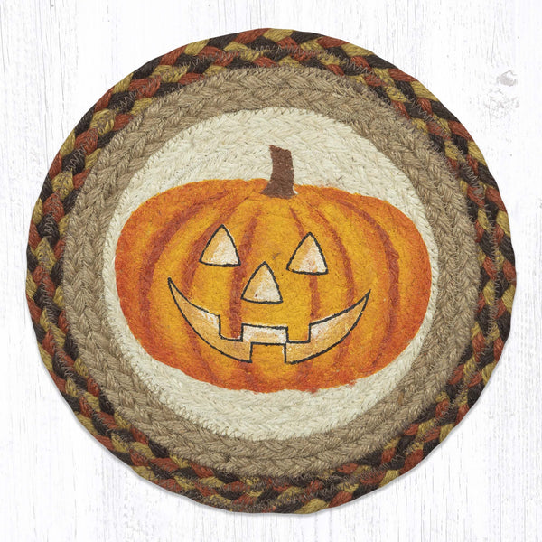 MSPR-655 Trick or Treat Printed Round Trivet 10"x10"
