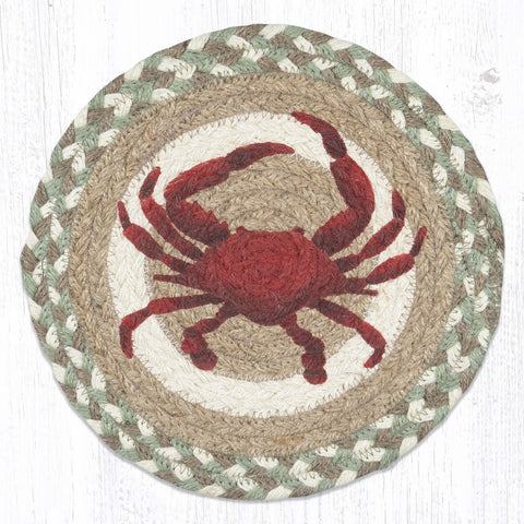 MSPR-660 Crab Printed Round Trivet 10"x10"