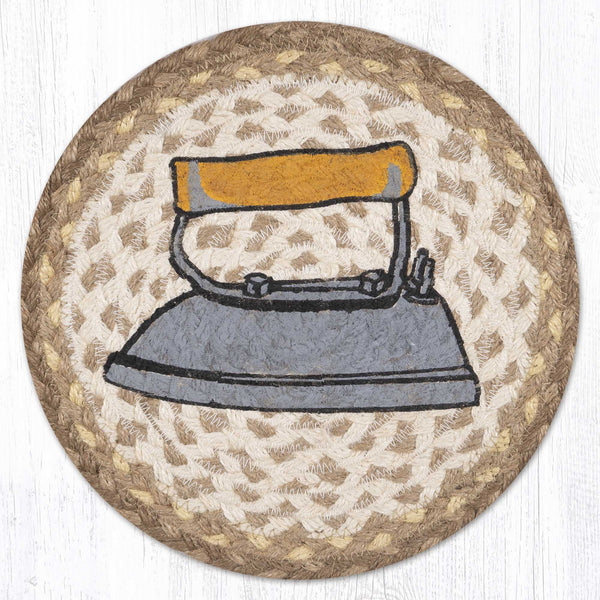 MSPR-776 Laundry Printed Round Trivet 10"x10"