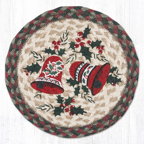 MSPR-801 Bells Printed Round Trivet 10"x10"