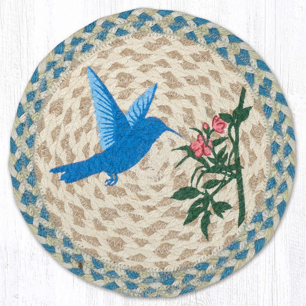 MSPR-918 Hummingbird Printed Round Trivet 10"x10"