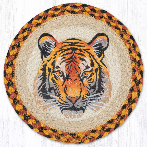 MSPR-927 Bengal Tiger Printed Round Trivet 10"x10"