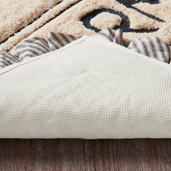 Sawyer Mill Charcoal Farmhouse Bathmat 27x48