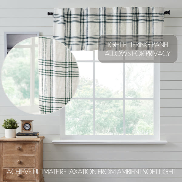 Pine Grove Plaid Valance 19x72