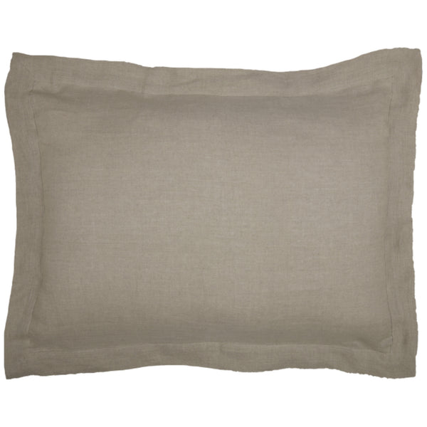Provincial Linen Natural Standard Sham 27Lx21W