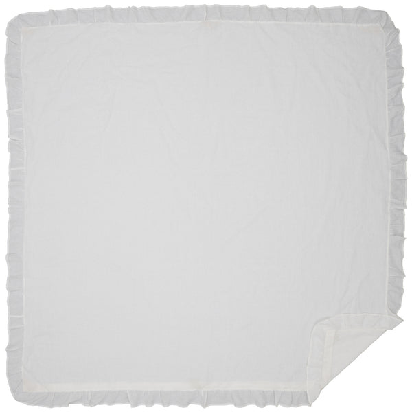 Provincial Linen White Queen Duvet Cover 90Lx90W