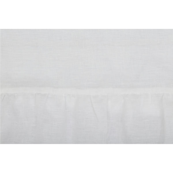 Provincial Linen White King Bedspread 78Lx72W+36