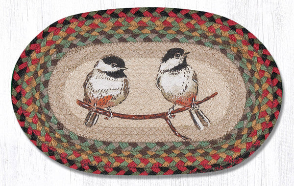 MSP-81 Chickadee Printed Oval Swatch 10"x15"