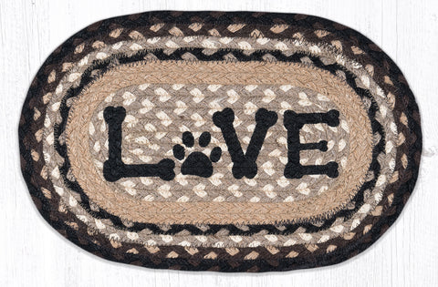 MSP-313 Love Pet Printed Oval Swatch 10"x15"