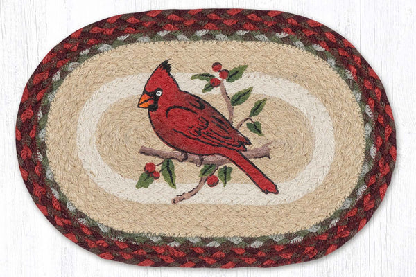 MSP-417 Cardinal Printed Oval Swatch 10"x15"