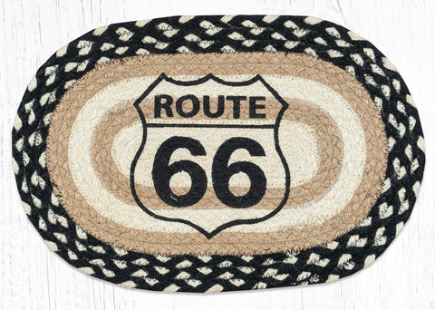 MSP-430 Route 66 Printed Oval Swatch 10"x15"
