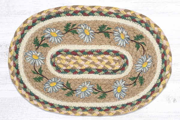 MSP-653 Daisy Printed Oval Swatch 10"x15"