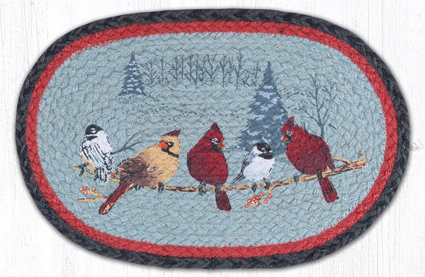 MSP-9-238 Friends Gather Printed Oval Swatch 10"x15"