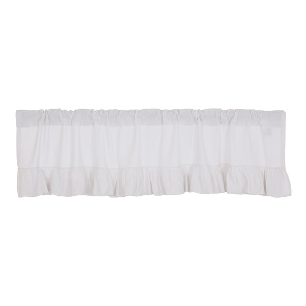 Serenity Ruffled Valance 16Lx72W