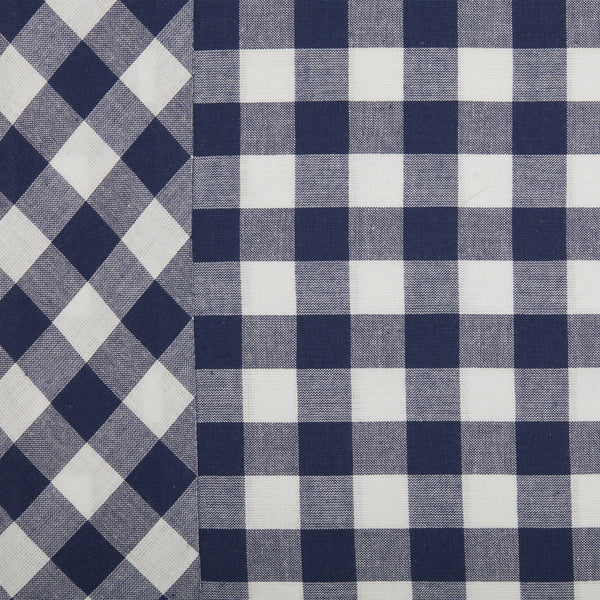 Vintage Check Blue Placemat Set of 4 18Lx12W