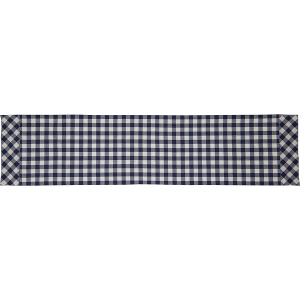 Vintage Check Blue Runner 72Lx13W