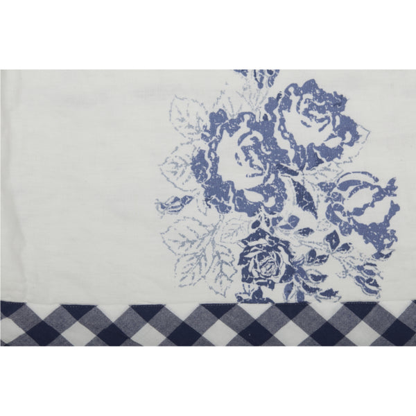 Lydia Blue Queen Quilt 90Lx90W