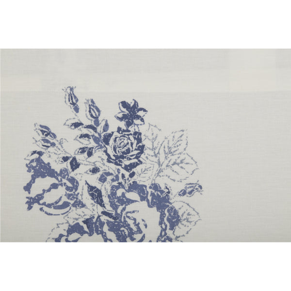 Lydia Blue Valance 16Lx72W