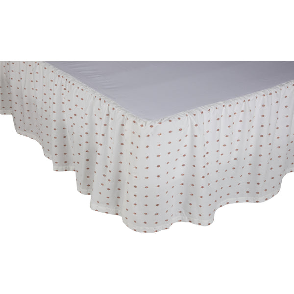 Abigail King Bed Skirt 80Lx78Wx16
