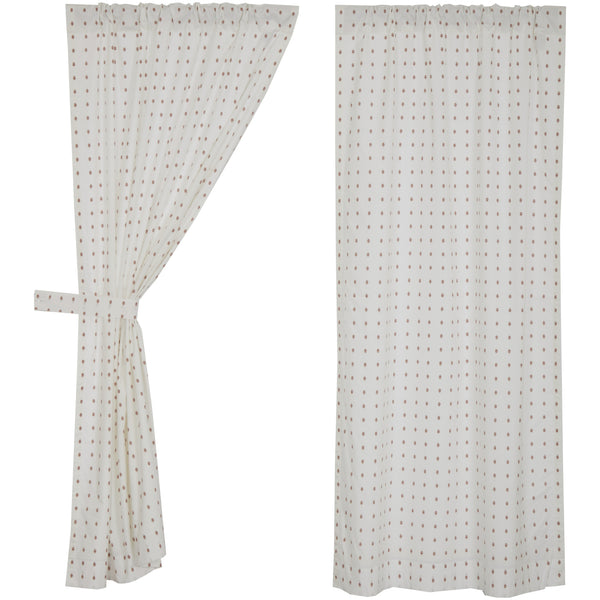 Abigail Short Panel Set of 2 63Lx36W