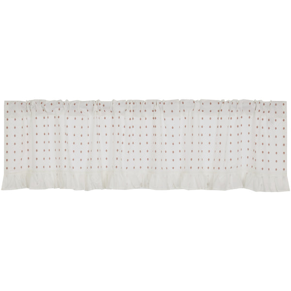Abigail Ruffled Valance 16Lx72W