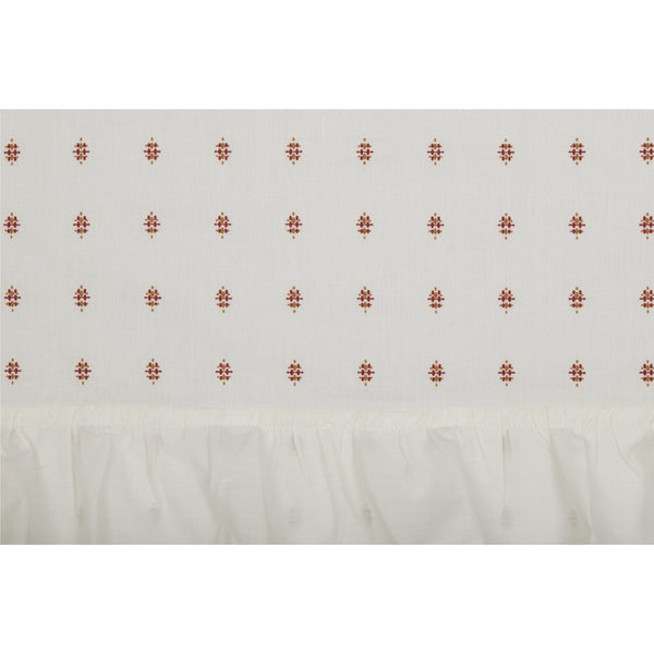 Abigail Ruffled Valance 16Lx72W