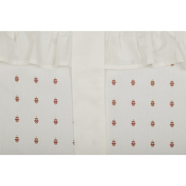 Abigail Ruffled Roman Valance 24Lx40W