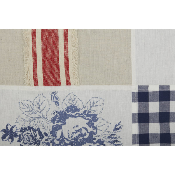 Betsy Patchwork Shower Curtain 72Lx72W