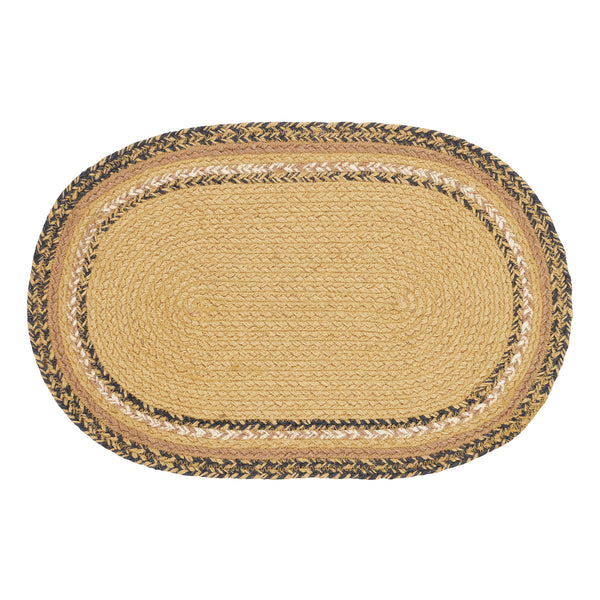 Kettle Grove Jute Placemat Stencil Stars 12x18