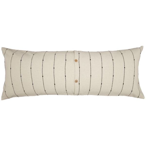 Farmcloth Stripe Body Pillow Cover 54Lx20W