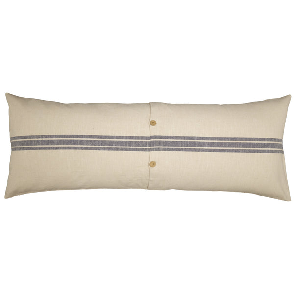 Market Place Blue Body Pillow Cover 54Lx20W