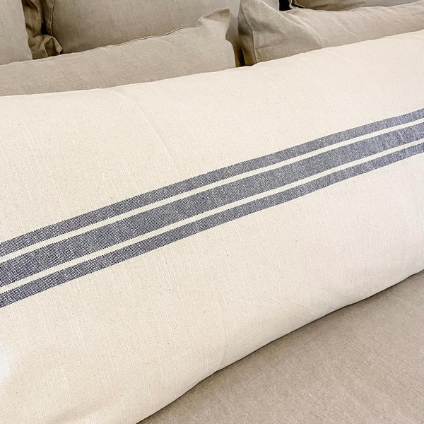 Market Place Blue Body Pillow Cover 54Lx20W