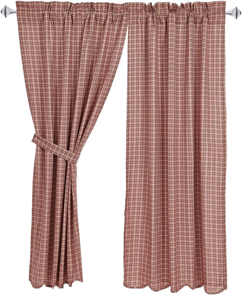 Independence Scalloped Short Panel Set 63x36" - Clearance