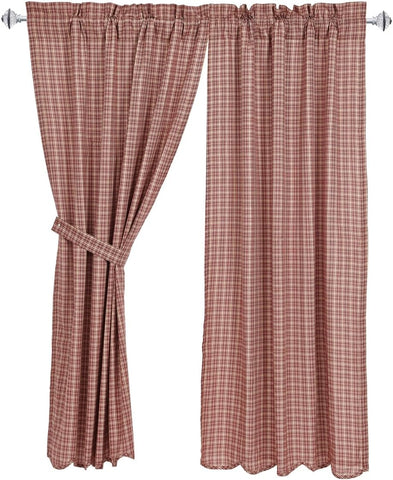 Independence Scalloped Short Panel Set 63x36" - Clearance