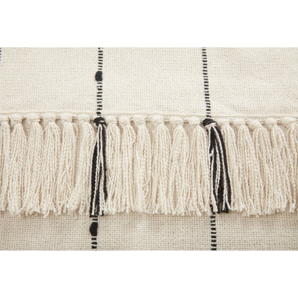 Farmcloth Stripe Body Pillow Cover 54Lx20W