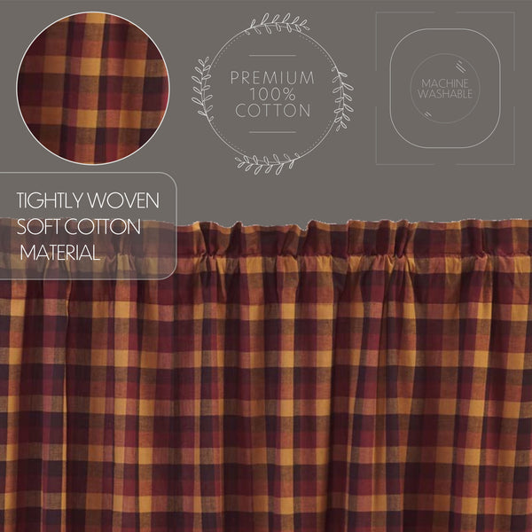 Heritage Farms Blackout Panel 84x40 – Single Curtain