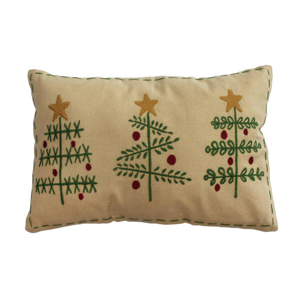 O' Christmas Tree Pillow 8"x12"