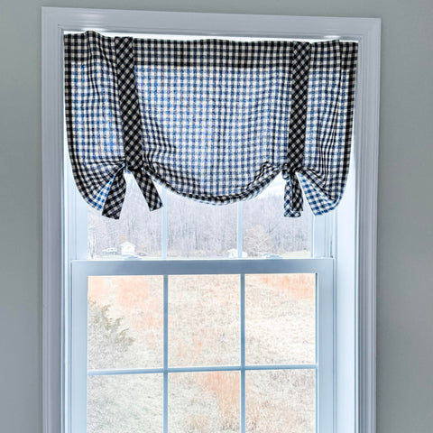 Doylestown Check Roman Valance 24Lx40W